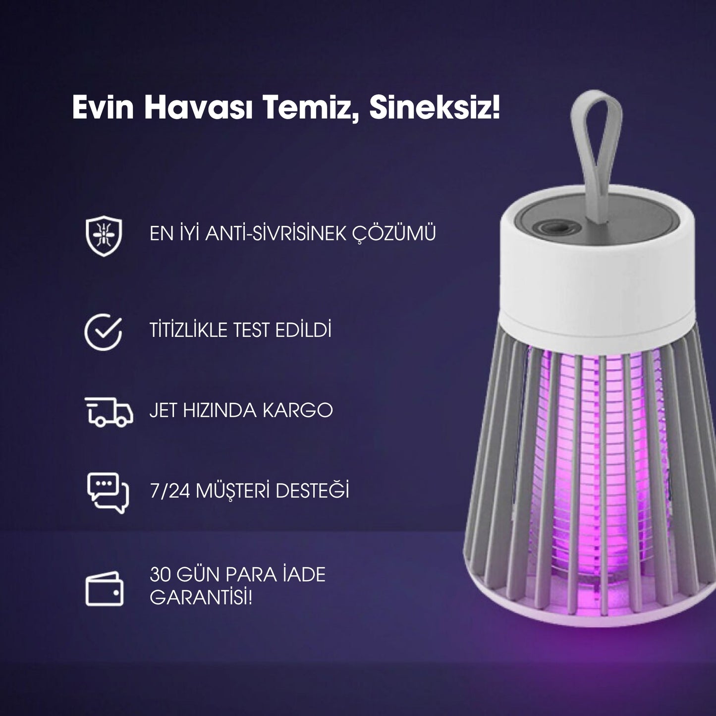 Sivrek™ Orjinal UV Işınlı Sinek Lambası