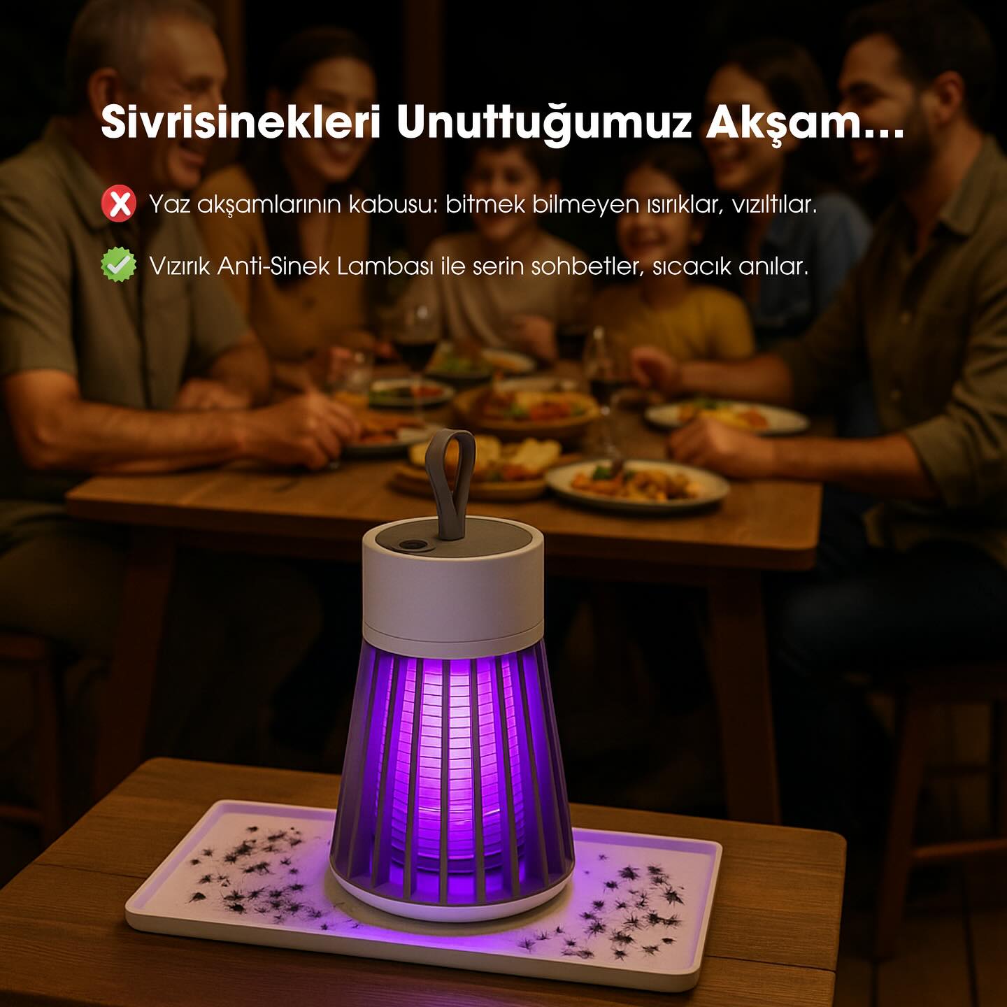 Sivrek™ Orjinal UV Işınlı Sinek Lambası