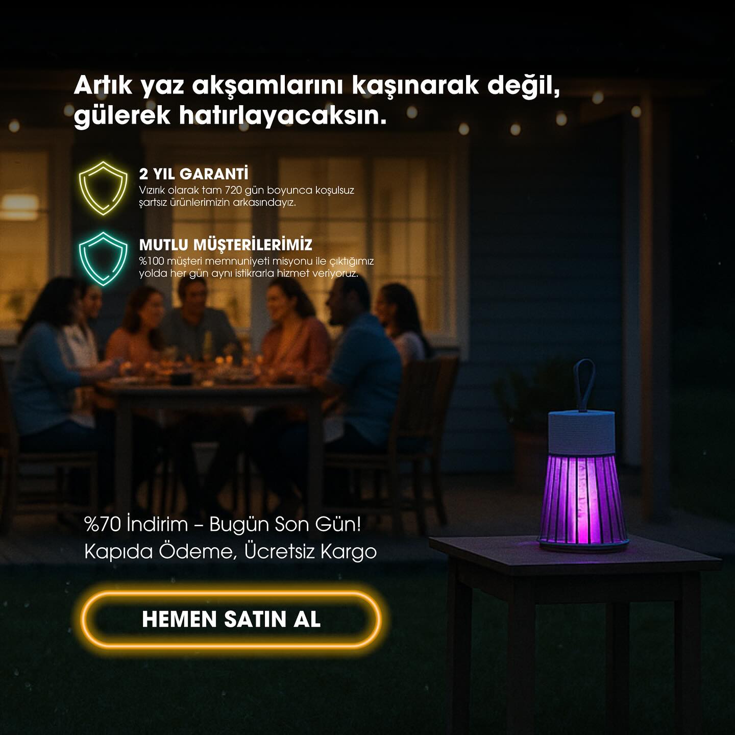Sivrek™ Orjinal UV Işınlı Sinek Lambası